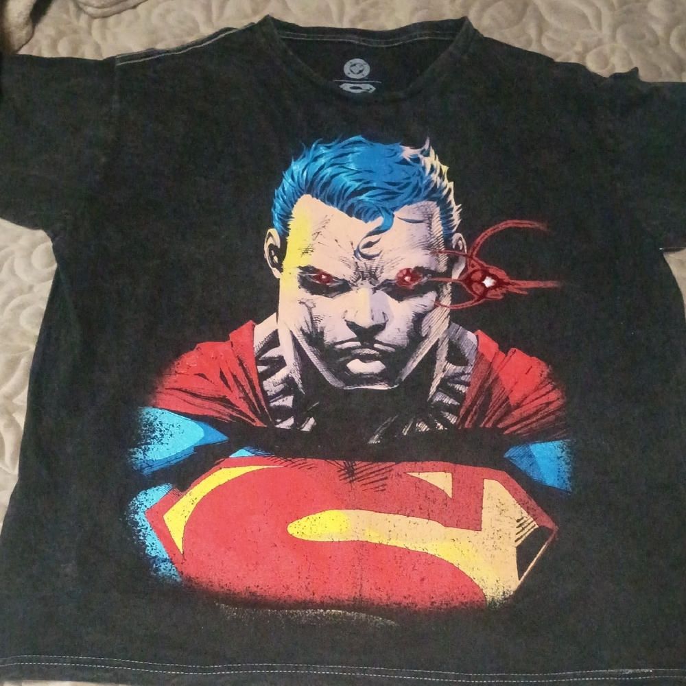 DC Superhero Graphic Kids T-Shirt - Black and Red